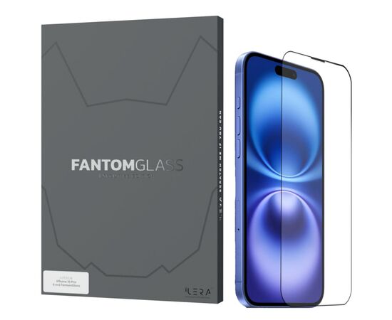 Стекло защитное iLera Fantom Glass iPhone 16 Pro (ILFANT16PR)