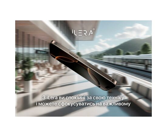 Стекло защитное iLera Premium Sapphire Ultra + Corning Glass iPhone 16 Pro (ILPRSAP16PRO), изображение 5 Стекло защитное iLera Premium Sapphire Ultra + Corning Glass iPhone 16 Pro (ILPRSAP16PRO), изображение 5