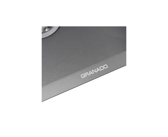 Мойка кухонная GRANADO Under top L STEEL S201 black (GS09201B), изображение 3 Мойка кухонная GRANADO Under top L STEEL S201 black (GS09201B), изображение 3