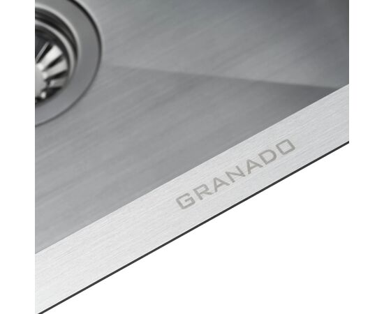 Мойка кухонная GRANADO Under top L STEEL S304 (GS09304), изображение 5 Мойка кухонная GRANADO Under top L STEEL S304 (GS09304), изображение 5
