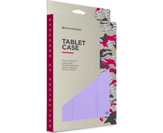 Чохол до планшета Armorstandart Smart Fold Pen Samsung Galaxy Tab S10 FE Light Purple (ARM85550), зображення 8 Чохол до планшета Armorstandart Smart Fold Pen Samsung Galaxy Tab S10 FE Light Purple (ARM85550), зображення 8