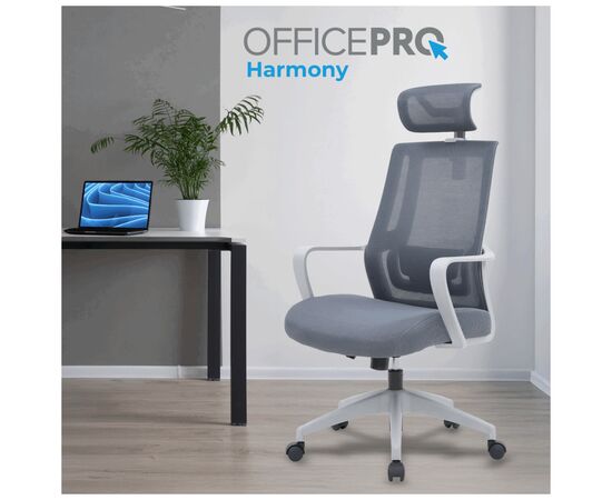 Офисное кресло OfficePro Harmony OC310-G-G-G (OC310-G-G-G), изображение 2 Офисное кресло OfficePro Harmony OC310-G-G-G (OC310-G-G-G), изображение 2