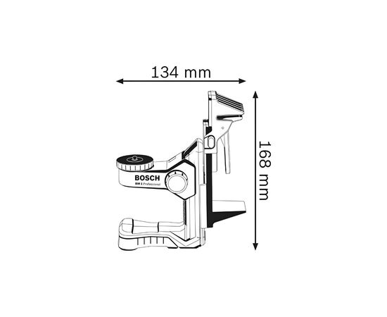 Штатив для нівеліру Bosch Professional BM1, 0.5кг (0.601.015.A01), зображення 6