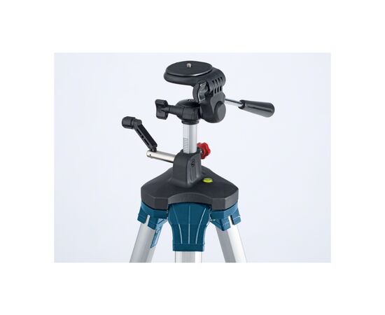 Штатив для нівеліру Bosch Professional BT250 для оптичних нівелірів, 1/4", 97.5-250см, 3.4кг (0.601.096.A00), зображення 2