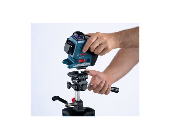 Штатив для нівеліру Bosch Professional BT250 для оптичних нівелірів, 1/4", 97.5-250см, 3.4кг (0.601.096.A00), зображення 5