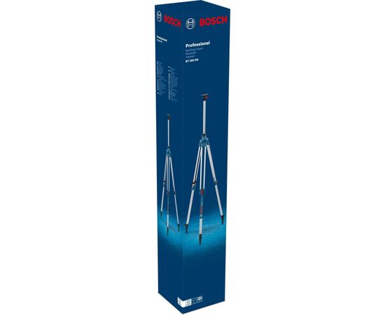 Штатив для нівеліру Bosch Professional BT300HD для оптичних нівелірів, 5/8", 122-295см, 7.2кг (0.601.091.A00), зображення 5