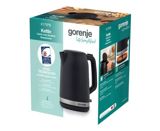 Электрочайник Gorenje K17SPB, изображение 10 Электрочайник Gorenje K17SPB, изображение 10