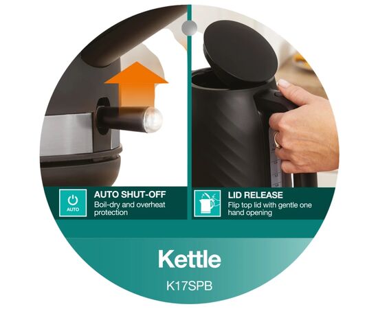 Электрочайник Gorenje K17SPB, изображение 5 Электрочайник Gorenje K17SPB, изображение 5