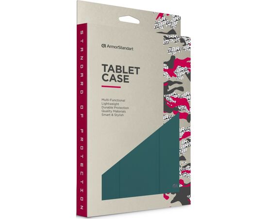 Чохол до планшета Armorstandart Smart Fold Pen Samsung Galaxy Tab S10 FE Pine Green (ARM85551), зображення 8 Чохол до планшета Armorstandart Smart Fold Pen Samsung Galaxy Tab S10 FE Pine Green (ARM85551), зображення 8