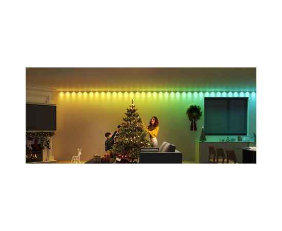 Светодиодная лента Govee H608A 5.0m, RGBIC, WI-FI/Bluetooth, white (H608A301), изображение 9 Светодиодная лента Govee H608A 5.0m, RGBIC, WI-FI/Bluetooth, white (H608A301), изображение 9