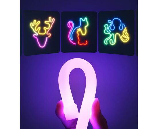Светодиодная лента Govee H61D3 Neon Rope Light 2, 3.0m, RGBIC, WI-FI/Bluetooth, white (H61D3301), изображение 3 Светодиодная лента Govee H61D3 Neon Rope Light 2, 3.0m, RGBIC, WI-FI/Bluetooth, white (H61D3301), изображение 3