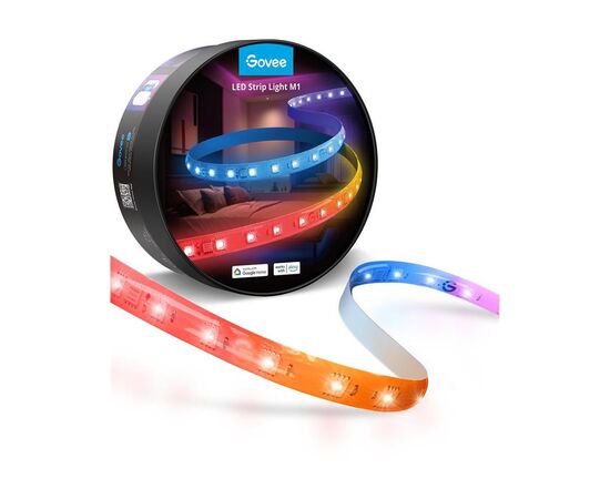 Світлодіодна стрічка Govee H61E1, 5.0m, RGBICW, WI-FI/Bluetooth, white (H61E13D2)