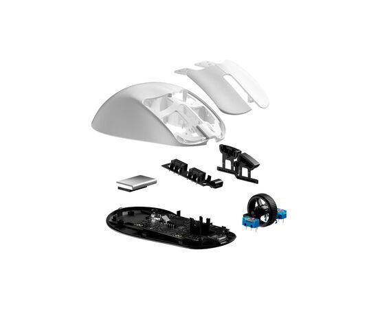 Мышка GamePro Asgard Surt Wireless/Bluetooth/USB White (GM017W), изображение 4 Мышка GamePro Asgard Surt Wireless/Bluetooth/USB White (GM017W), изображение 4