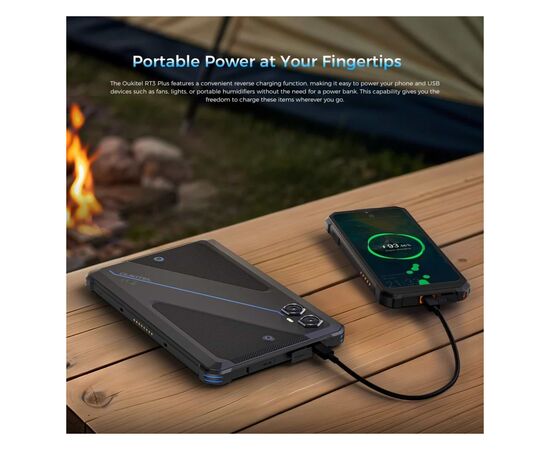 Планшет OUKITEL RT3 plus 8" 4/128GB/ NFC / LTE Black (6941749808516), изображение 6 Планшет OUKITEL RT3 plus 8" 4/128GB/ NFC / LTE Black (6941749808516), изображение 6