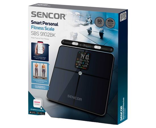 Весы напольные Sencor SBS9102BK, изображение 11
