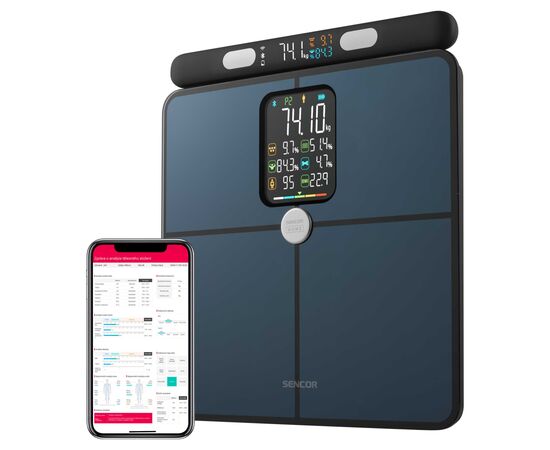 Весы напольные Sencor SBS9102BK, изображение 2