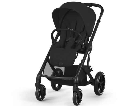 Коляска Cybex Balios S Lux BLK Moon Black (з бампером) (524001171)