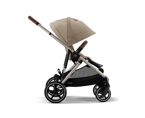 Коляска Cybex Gazelle S TPE Almond Beige (522005243), изображение 2 Коляска Cybex Gazelle S TPE Almond Beige (522005243), изображение 2