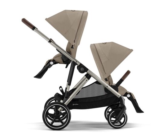 Коляска Cybex Gazelle S TPE Almond Beige (522005243), изображение 6 Коляска Cybex Gazelle S TPE Almond Beige (522005243), изображение 6