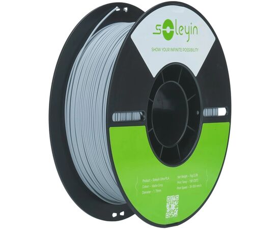 Пластик для 3D-принтера Creality Soleyin matte 1кг, 1.75мм, gray (3301010517)