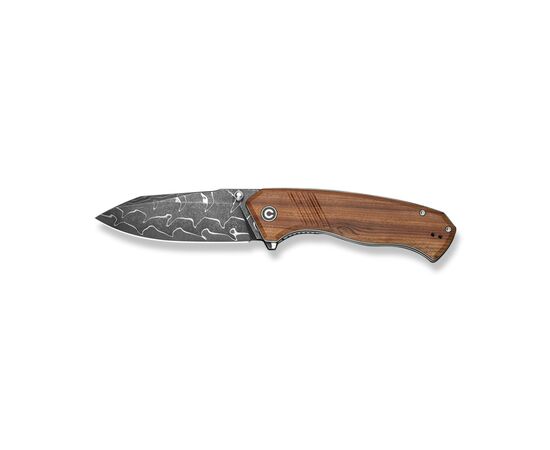 Ніж Civivi Placoid, Wood, Damascus (C23079-DS1)