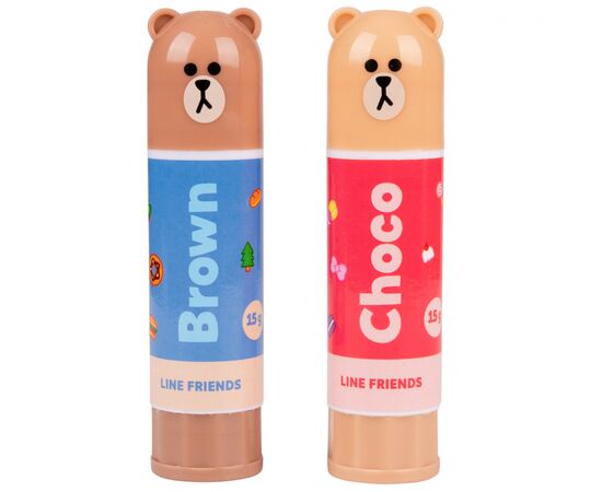 Клей Yes карандаш PVP Line Friends 15г (320291), изображение 2 Клей Yes карандаш PVP Line Friends 15г (320291), изображение 2