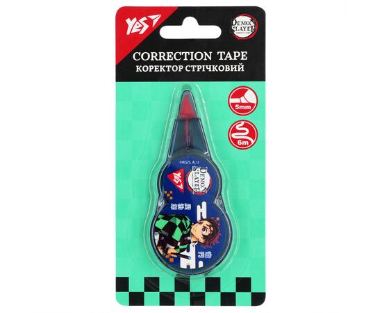 Корректор Yes ленточный Demon Slayer 5мм х 6м (340118), изображение 3 Корректор Yes ленточный Demon Slayer 5мм х 6м (340118), изображение 3