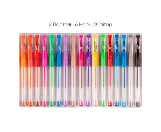 Ручка гелева Yes набір 17 штук (420434), зображення 3 Ручка гелева Yes набір 17 штук (420434), зображення 3