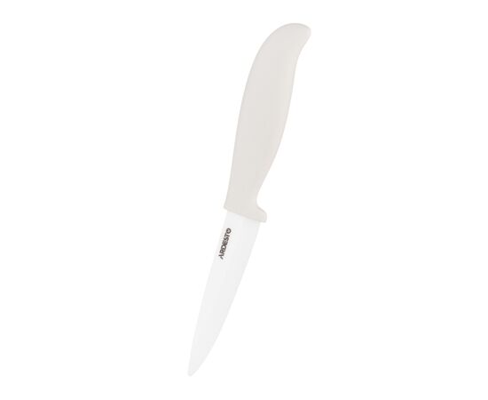 Кухонний ніж Ardesto Fresh 10см, кераміка, пластик, бежевий (AR2120BG)