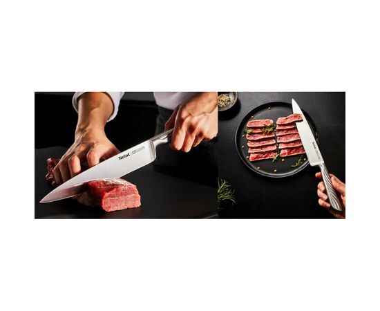 Кухонный нож Tefal Precision 20см, нержавіюча сталь (K2890224), изображение 12 Кухонный нож Tefal Precision 20см, нержавіюча сталь (K2890224), изображение 12