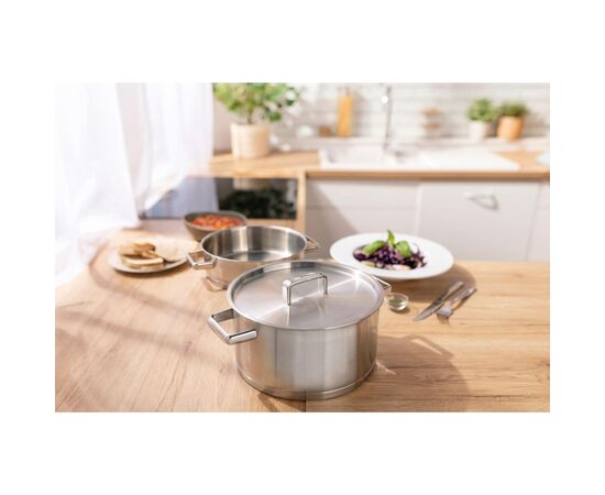 Набор посуды Gorenje Chef's Collection 8 предметів, нержавіюча сталь (CWSA08HC), изображение 2 Набор посуды Gorenje Chef's Collection 8 предметів, нержавіюча сталь (CWSA08HC), изображение 2