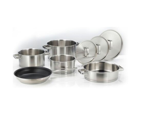 Набір посуду Gorenje Chef's Collection 8 предметів, нержавіюча сталь (CWSA08HC)