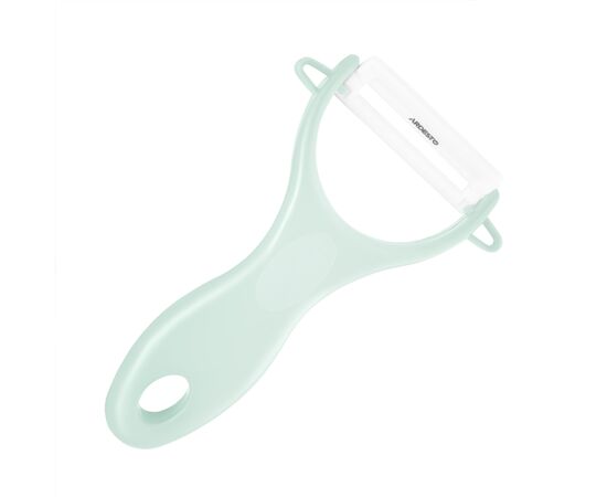 Овощечистка Ardesto Fresh, кераміка, пластик, зелений світлий (AR2101GE), изображение 2 Овощечистка Ardesto Fresh, кераміка, пластик, зелений світлий (AR2101GE), изображение 2