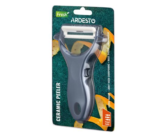 Овощечистка Ardesto Fresh, кераміка, пластик, синій (AR2101DB), изображение 3 Овощечистка Ardesto Fresh, кераміка, пластик, синій (AR2101DB), изображение 3