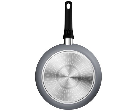 Сковорода Tefal Halo 28 см, алюміній, бакеліт, сірий (C3120653), изображение 6 Сковорода Tefal Halo 28 см, алюміній, бакеліт, сірий (C3120653), изображение 6