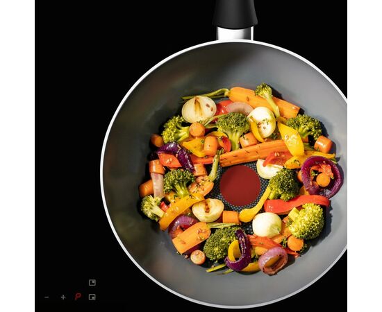 Сковорода Tefal ВОК Halo 28 см, алюміній, бакеліт, сірий (C3121953), зображення 3 Сковорода Tefal ВОК Halo 28 см, алюміній, бакеліт, сірий (C3121953), зображення 3