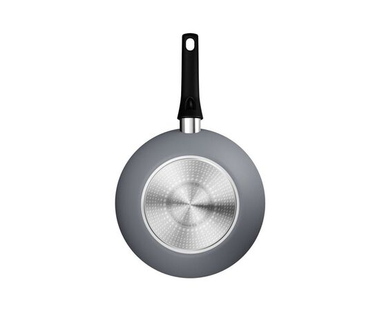 Сковорода Tefal ВОК Halo 28 см, алюміній, бакеліт, сірий (C3121953), зображення 6 Сковорода Tefal ВОК Halo 28 см, алюміній, бакеліт, сірий (C3121953), зображення 6