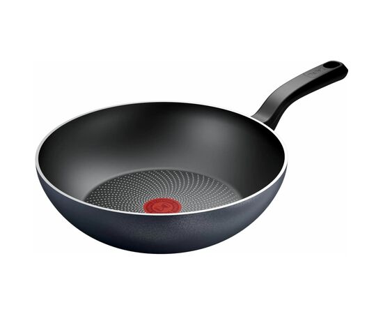 Сковорода Tefal ВОК So'' Light, 28 см, алюміній, бакеліт, чорний (H0561942)