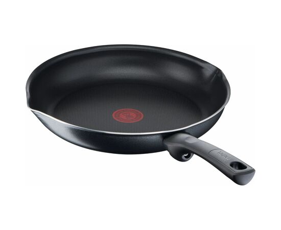 Сковорода Tefal Day by Day 20 см, з кришкою, алюміній, бакеліт, скло, чорний (B5580223UA), зображення 5 Сковорода Tefal Day by Day 20 см, з кришкою, алюміній, бакеліт, скло, чорний (B5580223UA), зображення 5