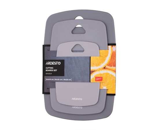 Разделочная доска Ardesto Gemini набір 3 шт (AR1403GR)