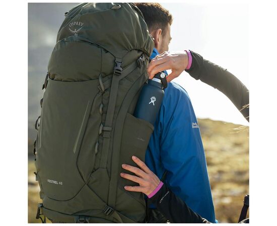 Рюкзак туристический Osprey Kestrel 48 atlas blue - L/XL - синій (009.3314), изображение 12 Рюкзак туристический Osprey Kestrel 48 atlas blue - L/XL - синій (009.3314), изображение 12