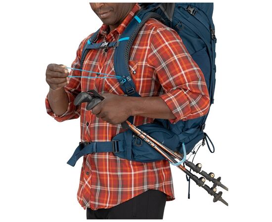 Рюкзак туристический Osprey Kestrel 48 atlas blue - L/XL - синій (009.3314), изображение 7 Рюкзак туристический Osprey Kestrel 48 atlas blue - L/XL - синій (009.3314), изображение 7