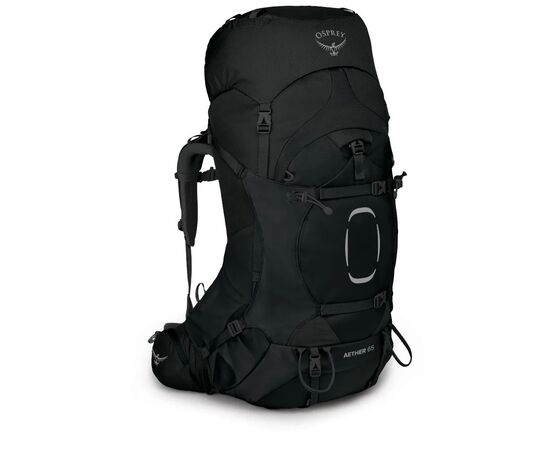 Рюкзак туристичний Osprey Aether 65 black - L/XL - чорний (009.2405)