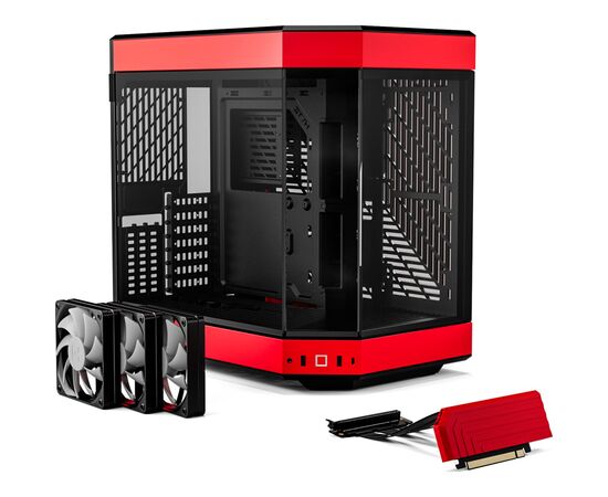 Корпус Hyte Y60 Black-Red (CS-HYTE-Y60-BR), изображение 9 Корпус Hyte Y60 Black-Red (CS-HYTE-Y60-BR), изображение 9