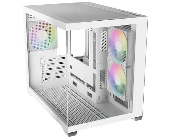 Корпус Gamdias AURA GC10M V2 WH ARGB (4711514503166), изображение 7 Корпус Gamdias AURA GC10M V2 WH ARGB (4711514503166), изображение 7