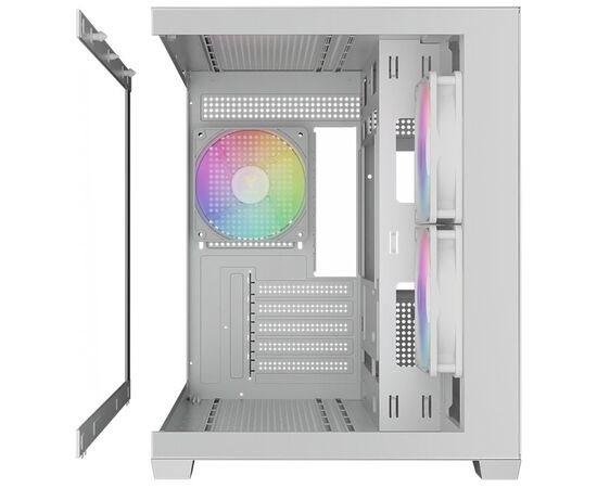 Корпус Gamdias AURA GC10M V2 WH ARGB (4711514503166), изображение 8 Корпус Gamdias AURA GC10M V2 WH ARGB (4711514503166), изображение 8