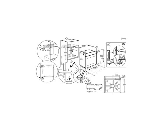 Духовой шкаф Electrolux LOE8F38S, изображение 5 Духовой шкаф Electrolux LOE8F38S, изображение 5