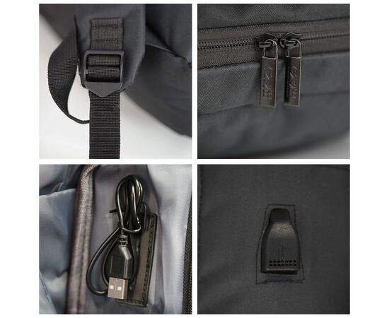 Рюкзак туристический NikiBo Classic 14л чорний (30010105-01), изображение 5 Рюкзак туристический NikiBo Classic 14л чорний (30010105-01), изображение 5