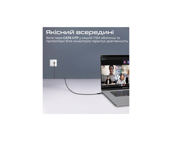 Дата кабель USB-C to RJ45 Ethernet 5.0m Promate (clink-rj45), изображение 3 Дата кабель USB-C to RJ45 Ethernet 5.0m Promate (clink-rj45), изображение 3