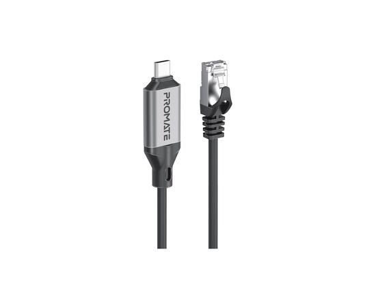 Дата кабель USB-C to RJ45 Ethernet 5.0m Promate (clink-rj45)